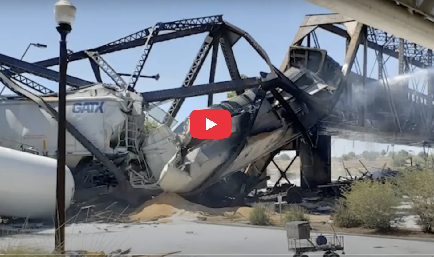Train Derailment with a play button to watch/listen to a video on how ADEQ Emergency Response team responds to hazwaste spills.